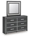 Zuraleus Dresser and Mirror - Home Furniture And More (Brentwood, MD)