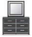 Zuraleus Dresser and Mirror - Home Furniture And More (Brentwood, MD)