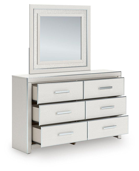 Zuraleus Dresser and Mirror - Home Furniture And More (Brentwood, MD)