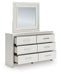 Zuraleus Dresser and Mirror - Home Furniture And More (Brentwood, MD)