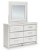 Zuraleus Dresser and Mirror - Home Furniture And More (Brentwood, MD)