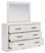 Cayboni Dresser and Mirror - Home Furniture And More (Brentwood, MD)