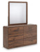 Fortlorn Dresser and Mirror - Home Furniture And More (Brentwood, MD)