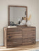 Fortlorn Dresser and Mirror - Home Furniture And More (Brentwood, MD)