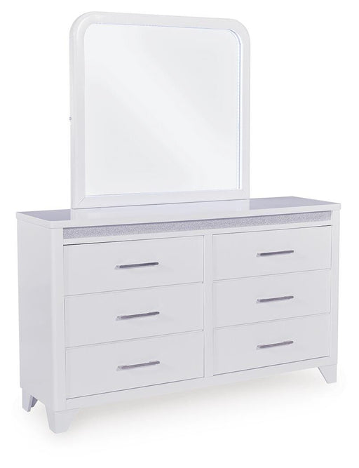 Jarlee Dresser and Mirror - Home Furniture And More (Brentwood, MD)