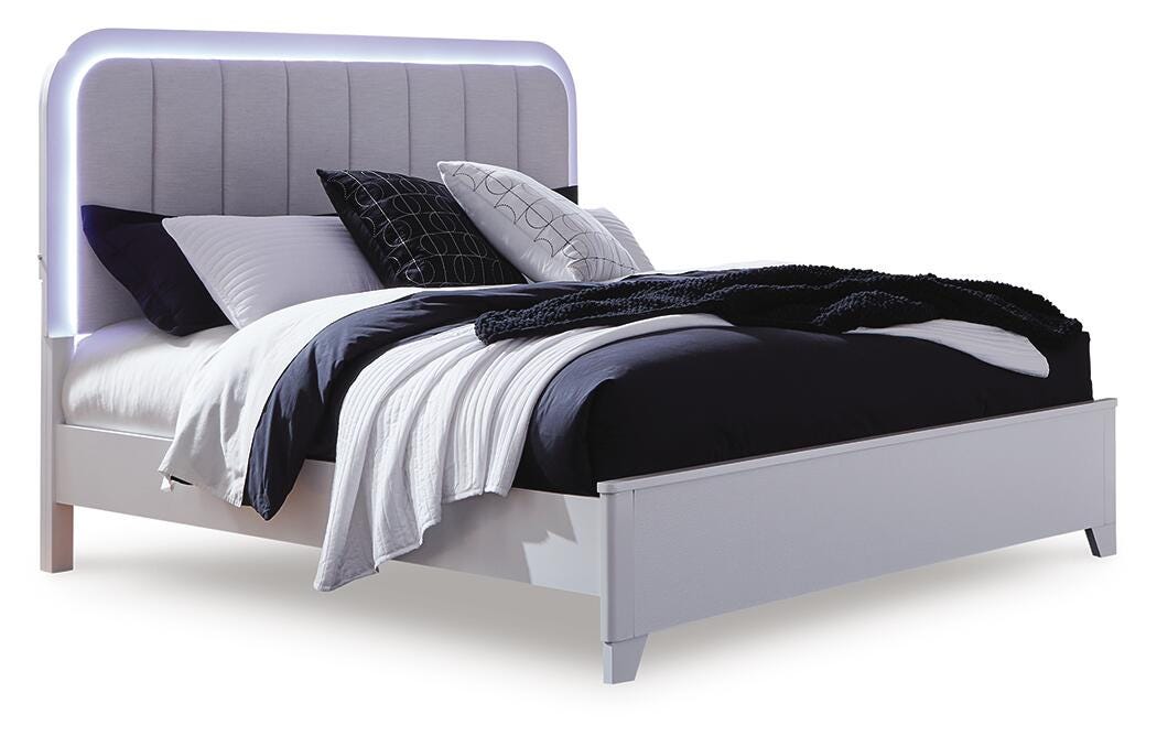 Jarlee Upholstered Bed - Home Furniture And More (Brentwood, MD)