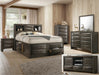 EMILY DRESSER 8 DRAWERS GREY - Home Furniture And More (Brentwood, MD)