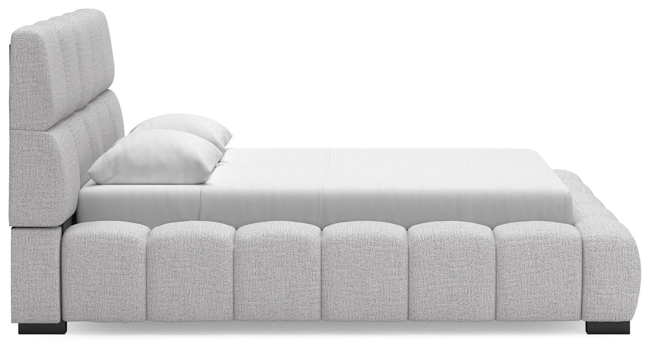 Grendusk Upholstered Bed - Home Furniture And More (Brentwood, MD)