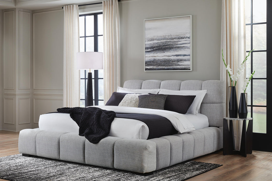 Grendusk Upholstered Bed - Home Furniture And More (Brentwood, MD)