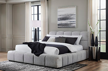 Grendusk Upholstered Bed - Home Furniture And More (Brentwood, MD)