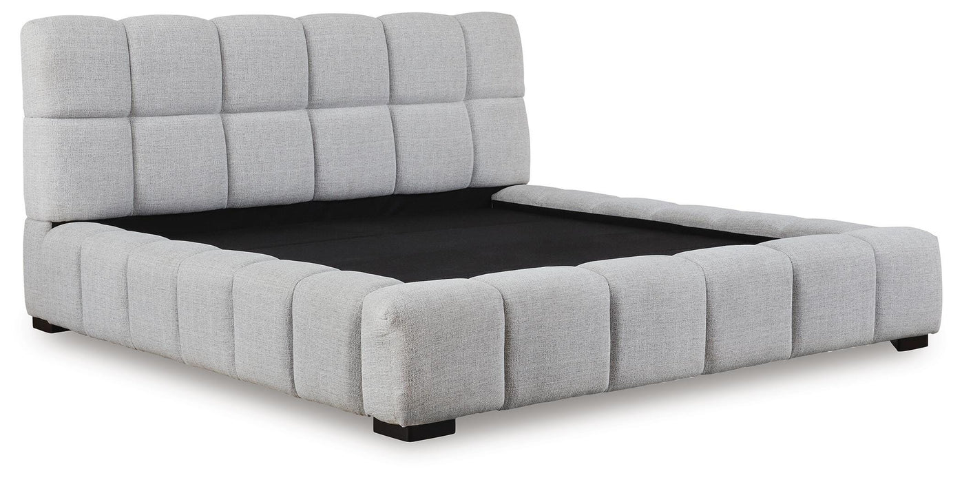 Grendusk Upholstered Bed - Home Furniture And More (Brentwood, MD)
