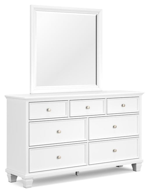Fortman Dresser and Mirror - Home Furniture And More (Brentwood, MD)