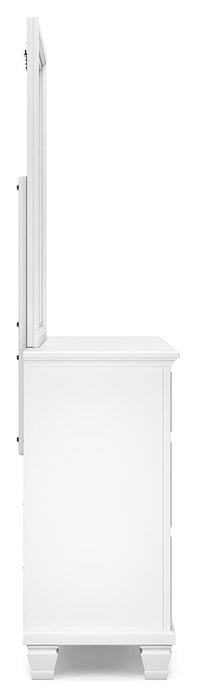 Fortman Dresser and Mirror - Home Furniture And More (Brentwood, MD)