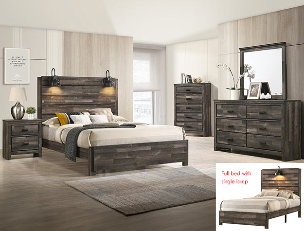 CARTER FULL PLATFORM BED IN 1 BOX - Home Furniture And More (Brentwood, MD)