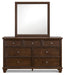 Danabrin Dresser and Mirror - Home Furniture And More (Brentwood, MD)
