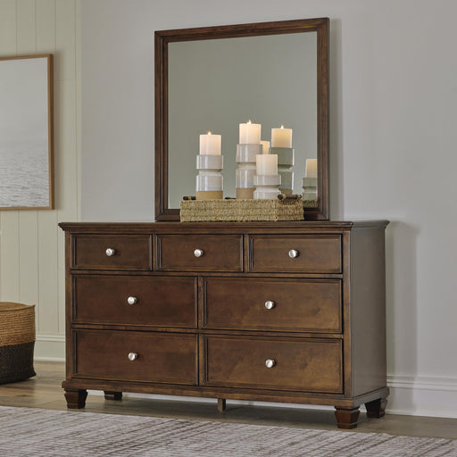 Danabrin Dresser and Mirror - Home Furniture And More (Brentwood, MD)