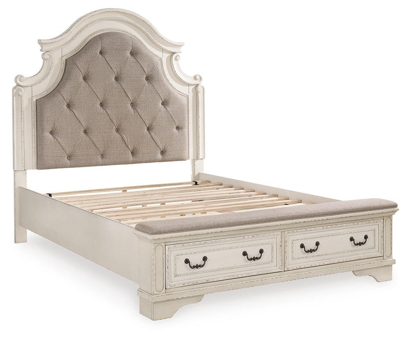 Realyn Upholstered Bed - Home Furniture And More (Brentwood, MD)