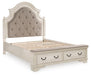 Realyn Upholstered Bed - Home Furniture And More (Brentwood, MD)