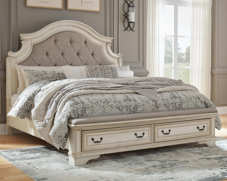Realyn Upholstered Bed - Home Furniture And More (Brentwood, MD)