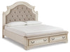 Realyn Upholstered Bed - Home Furniture And More (Brentwood, MD)