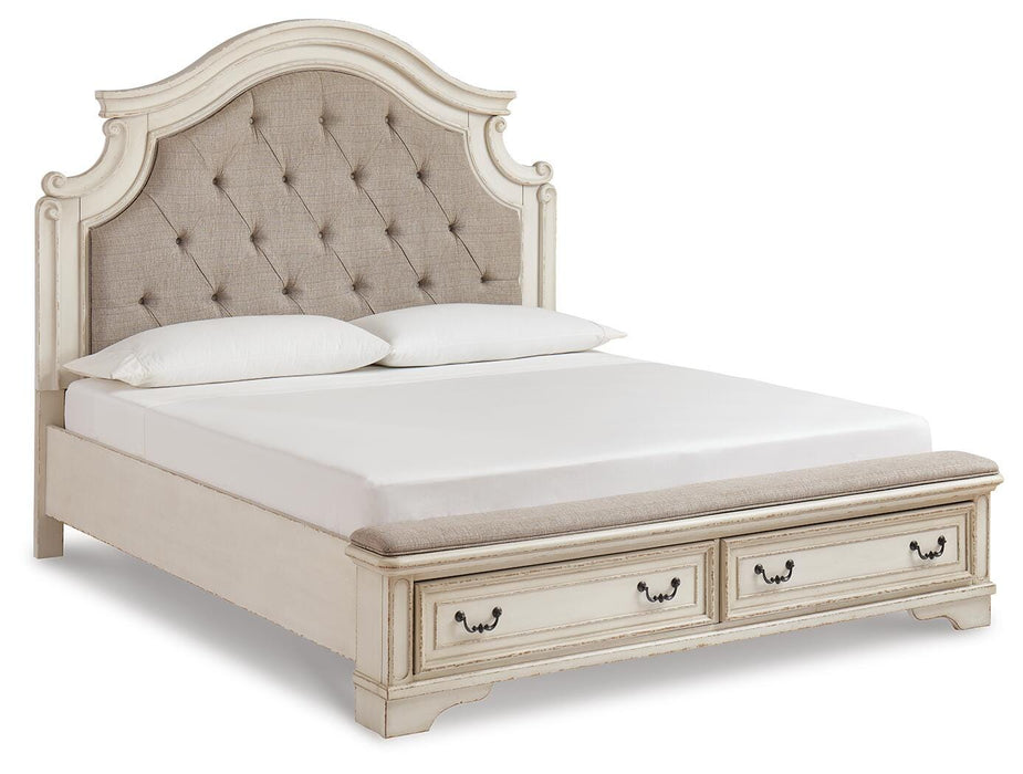Realyn Upholstered Bed - Home Furniture And More (Brentwood, MD)