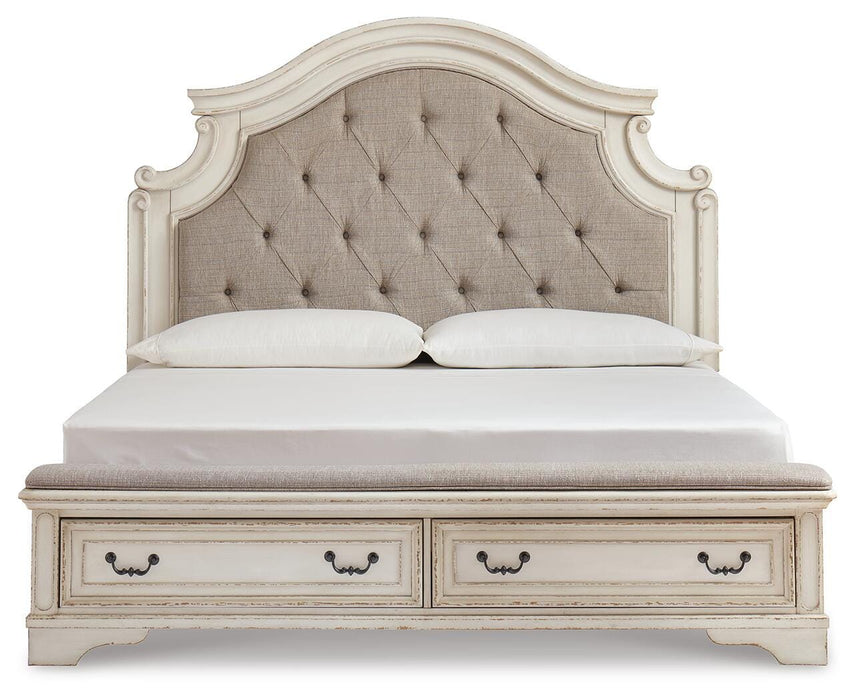 Realyn Upholstered Bed - Home Furniture And More (Brentwood, MD)