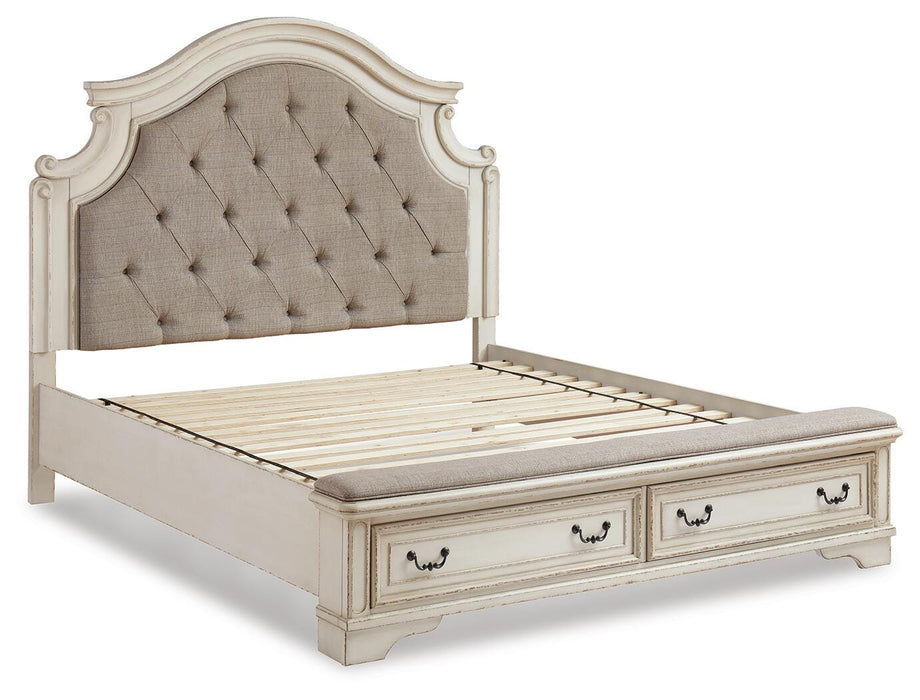 Realyn Upholstered Bed - Home Furniture And More (Brentwood, MD)