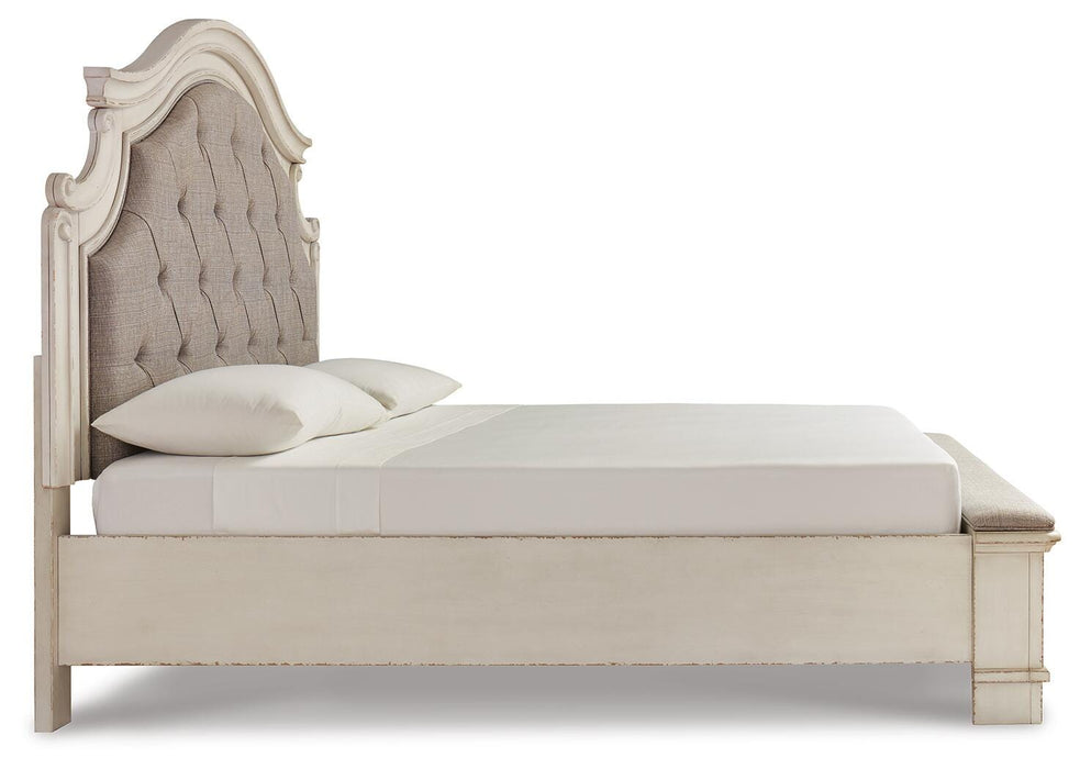 Realyn Upholstered Bed - Home Furniture And More (Brentwood, MD)