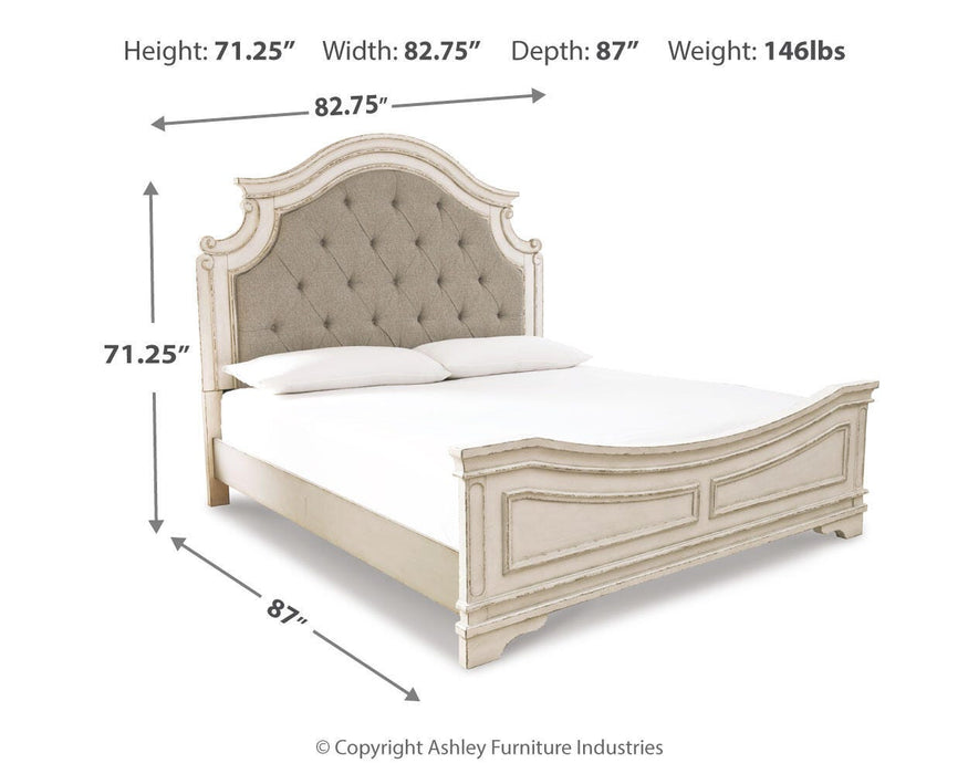 Realyn Upholstered Bed - Home Furniture And More (Brentwood, MD)