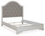 Blendon Queen Upholstered Bed - Home Furniture And More (Brentwood, MD)