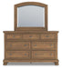 Feddinger Dresser and Mirror - Home Furniture And More (Brentwood, MD)