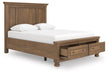 Feddinger Panel Storage Bed - Home Furniture And More (Brentwood, MD)