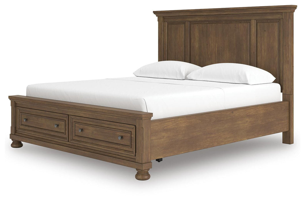 Feddinger Panel Storage Bed - Home Furniture And More (Brentwood, MD)