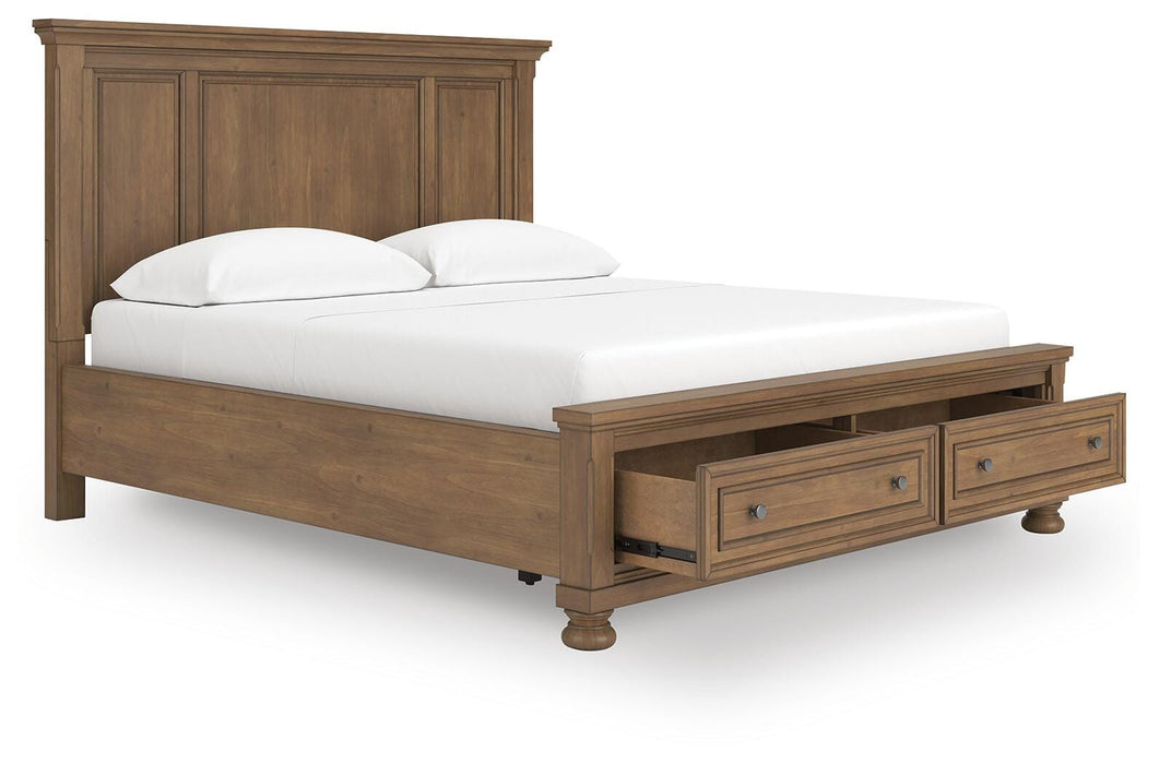 Feddinger Panel Storage Bed - Home Furniture And More (Brentwood, MD)