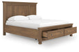 Feddinger Panel Storage Bed - Home Furniture And More (Brentwood, MD)