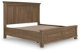 Feddinger Panel Storage Bed - Home Furniture And More (Brentwood, MD)