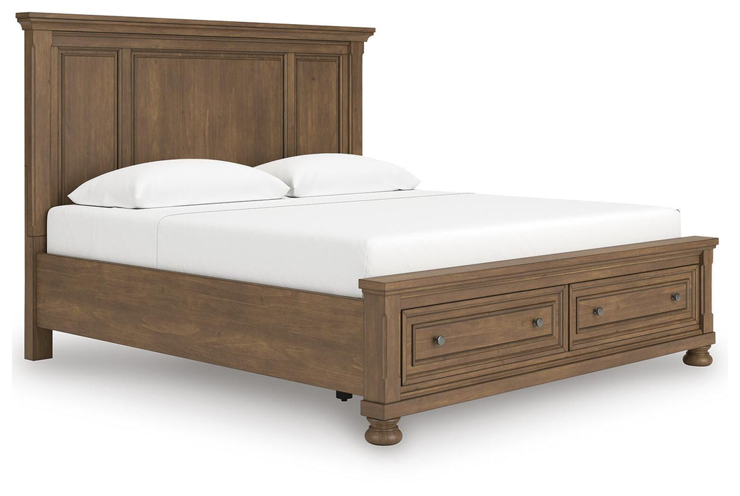 Feddinger Panel Storage Bed - Home Furniture And More (Brentwood, MD)