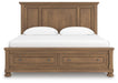 Feddinger Panel Storage Bed - Home Furniture And More (Brentwood, MD)