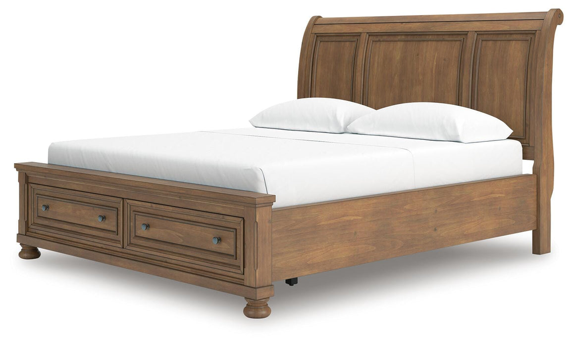 Feddinger Panel Storage Bed - Home Furniture And More (Brentwood, MD)