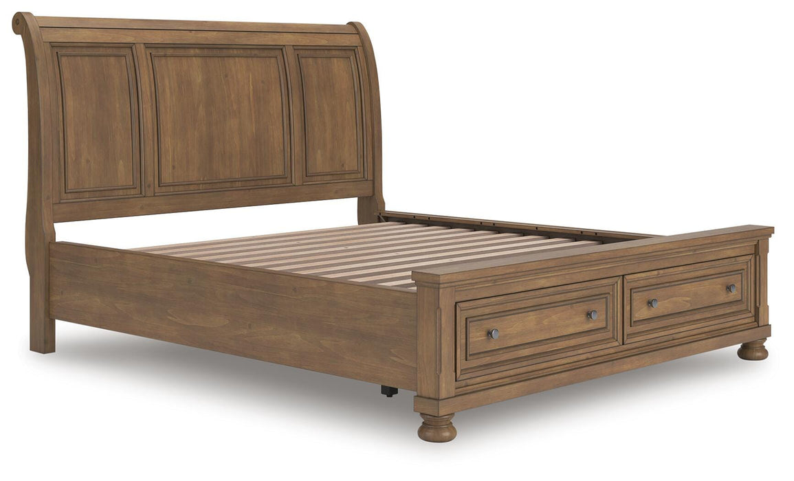 Feddinger Panel Storage Bed - Home Furniture And More (Brentwood, MD)