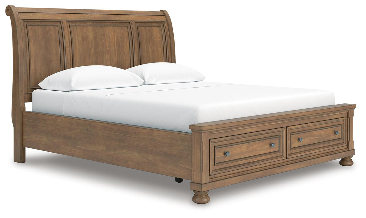 Feddinger Panel Storage Bed - Home Furniture And More (Brentwood, MD)