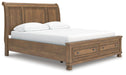 Feddinger Panel Storage Bed - Home Furniture And More (Brentwood, MD)
