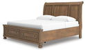 Feddinger Panel Storage Bed - Home Furniture And More (Brentwood, MD)