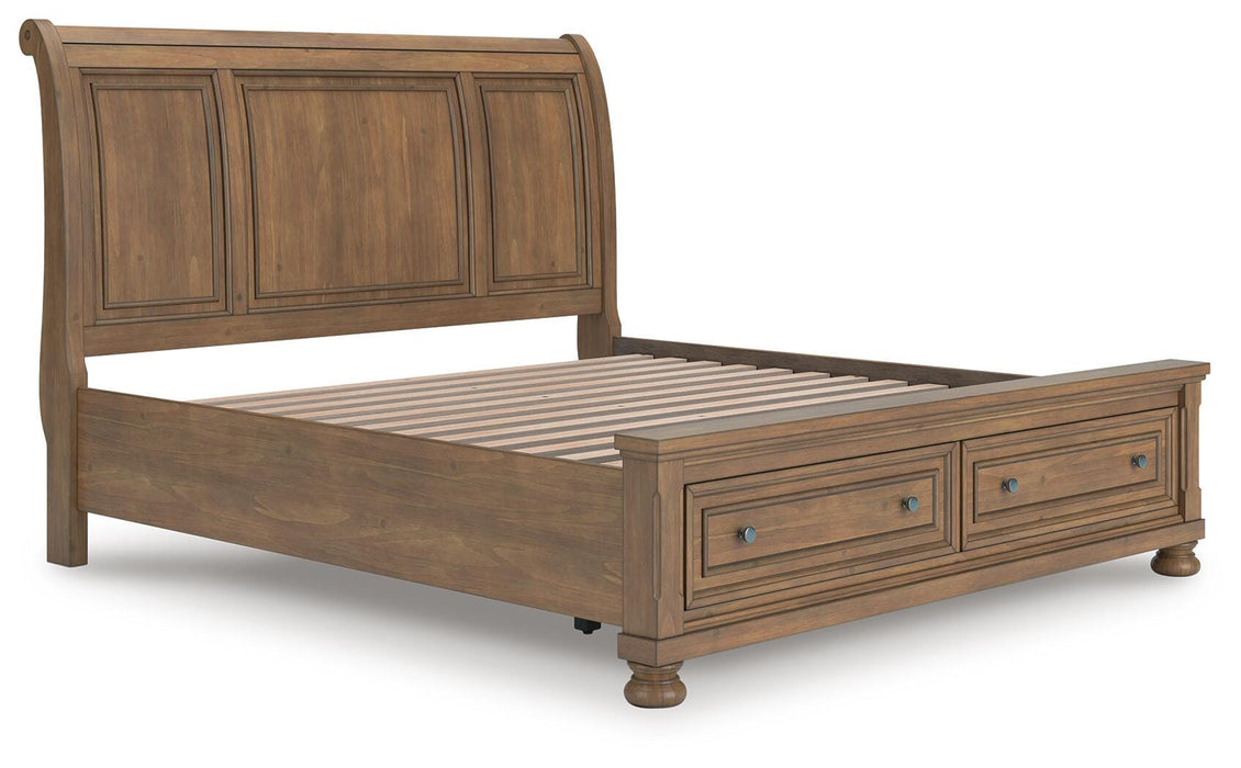 Feddinger Panel Storage Bed - Home Furniture And More (Brentwood, MD)