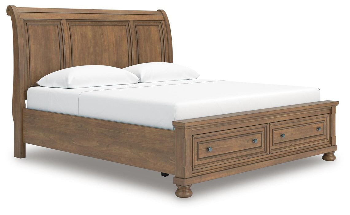 Feddinger Panel Storage Bed - Home Furniture And More (Brentwood, MD)