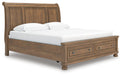 Feddinger Panel Storage Bed - Home Furniture And More (Brentwood, MD)