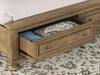 Feddinger Panel Storage Bed - Home Furniture And More (Brentwood, MD)