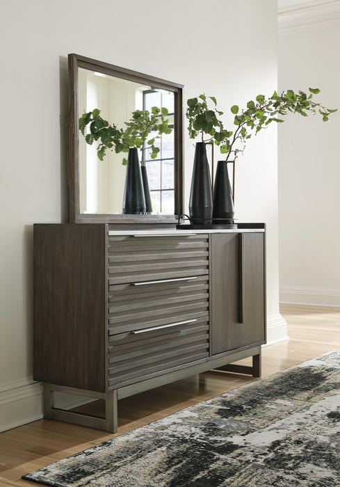 Arkenton Dresser and Mirror - Home Furniture And More (Brentwood, MD)