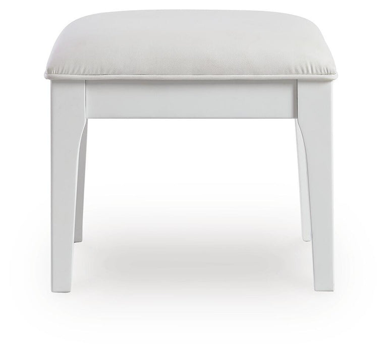 Chalanna Vanity Stool - Home Furniture And More (Brentwood, MD)