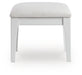 Chalanna Vanity Stool - Home Furniture And More (Brentwood, MD)
